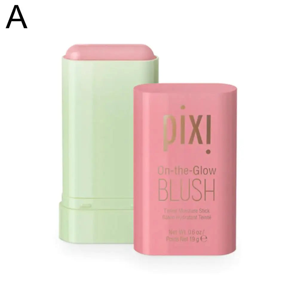 ﻿pixiBlush Cosmetic Blush Makeup Products Make Up Blusher Cosmetics Pink Blush in Bar Korean Palette Long lasting Matte Stick