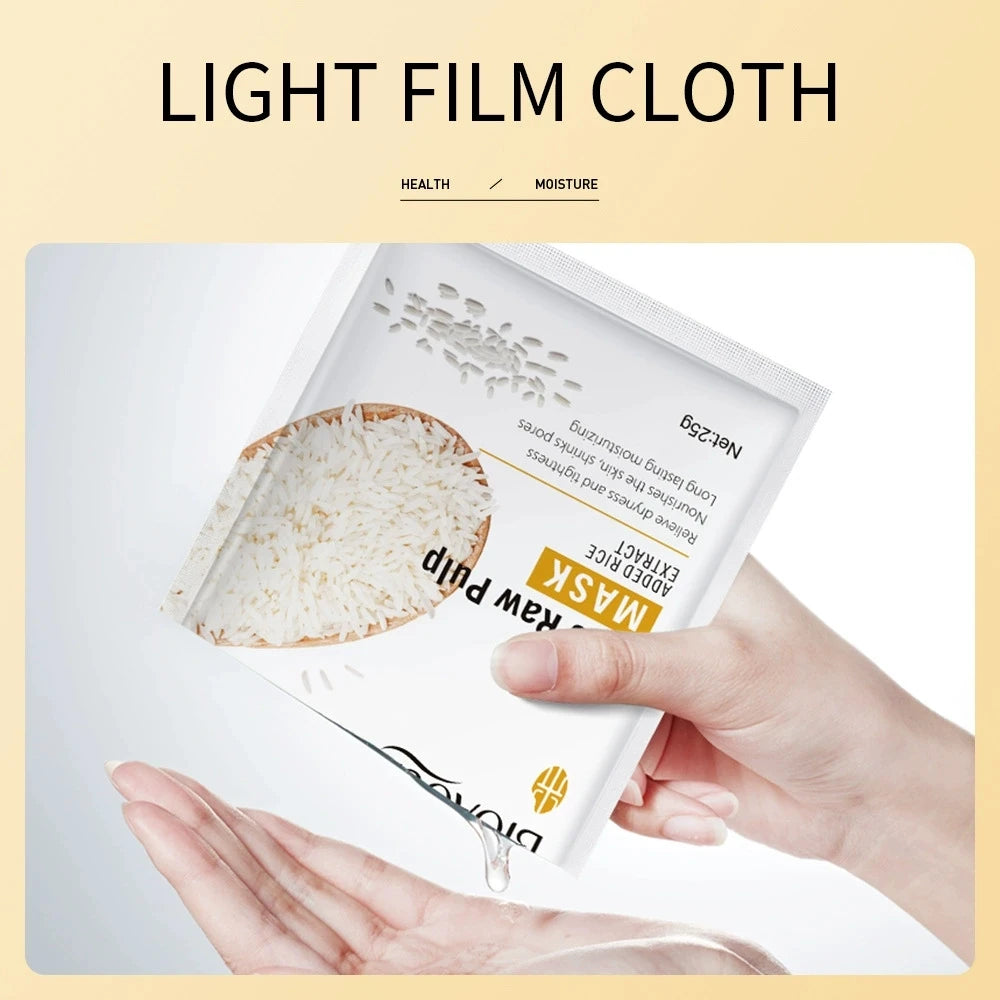 BIOAQUA Rice Raw Pulp Facial Masks