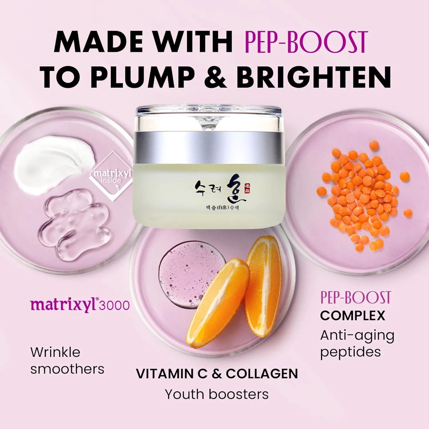 Collagen Face Cream - Nourish Plump Up Skin
