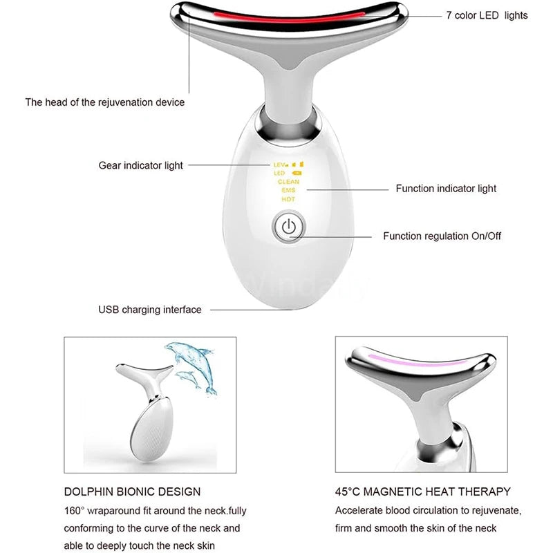 Face Lift 7 Colors Neck Beauty Neck Device