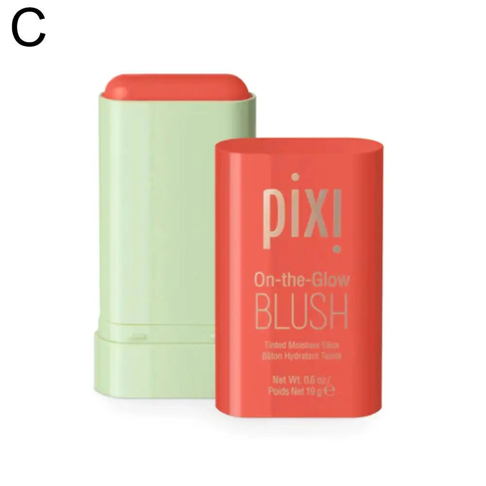 ﻿pixiBlush Cosmetic Blush Makeup Products Make Up Blusher Cosmetics Pink Blush in Bar Korean Palette Long lasting Matte Stick