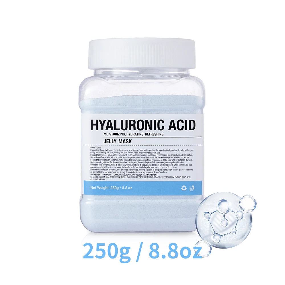 EJW Professional Collagen Hydro Jelly Mask Powder for Hydrated, Smooth Skin - Gel Peel Off/Vitamin C Jelly Face Mask Powder