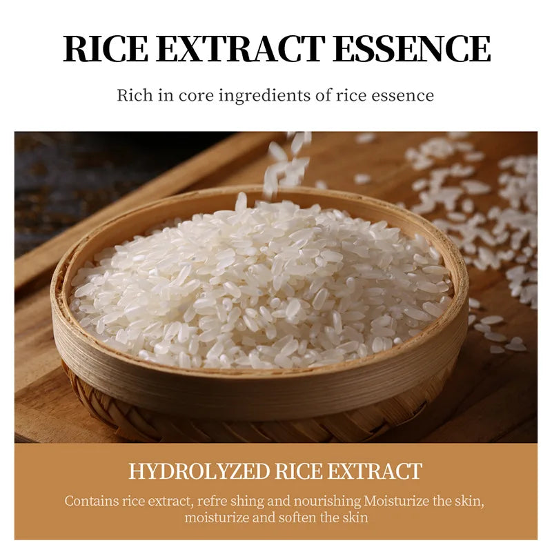 50/100pcs BIOAQUA Rice Raw Pulp Sleeping Masks