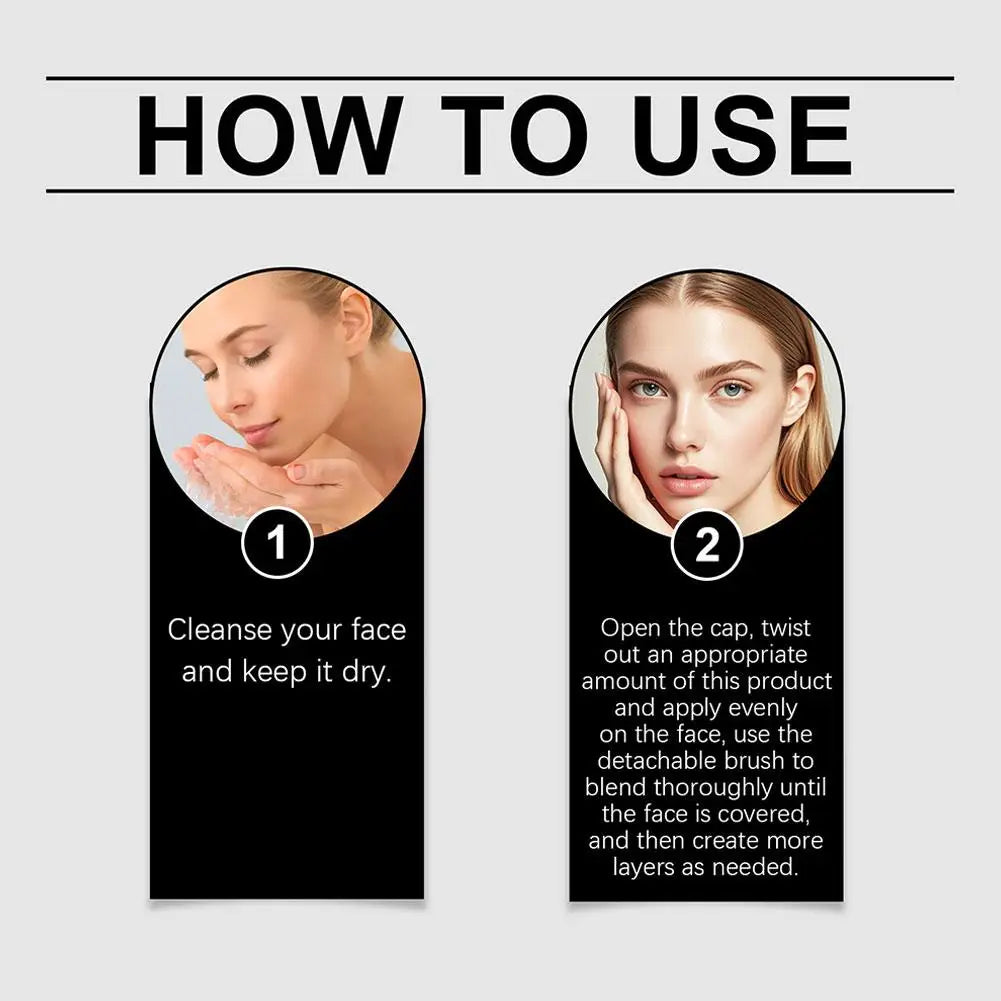 Korean Color-Changing Foundation Stick