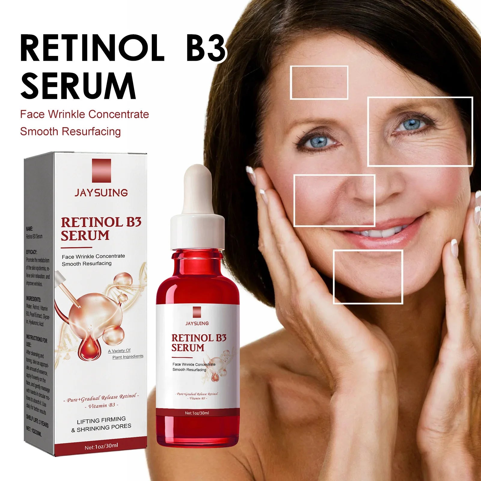 Retinol Wrinkle Remover Face Serum