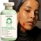 Exfoliating facial scrub skin care