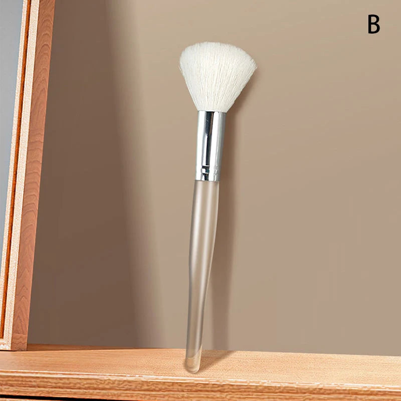 Facial Cleanser Brush Soft Hair Face Massage Wash Brush Face Mask Brush Portable Skin Care Tool