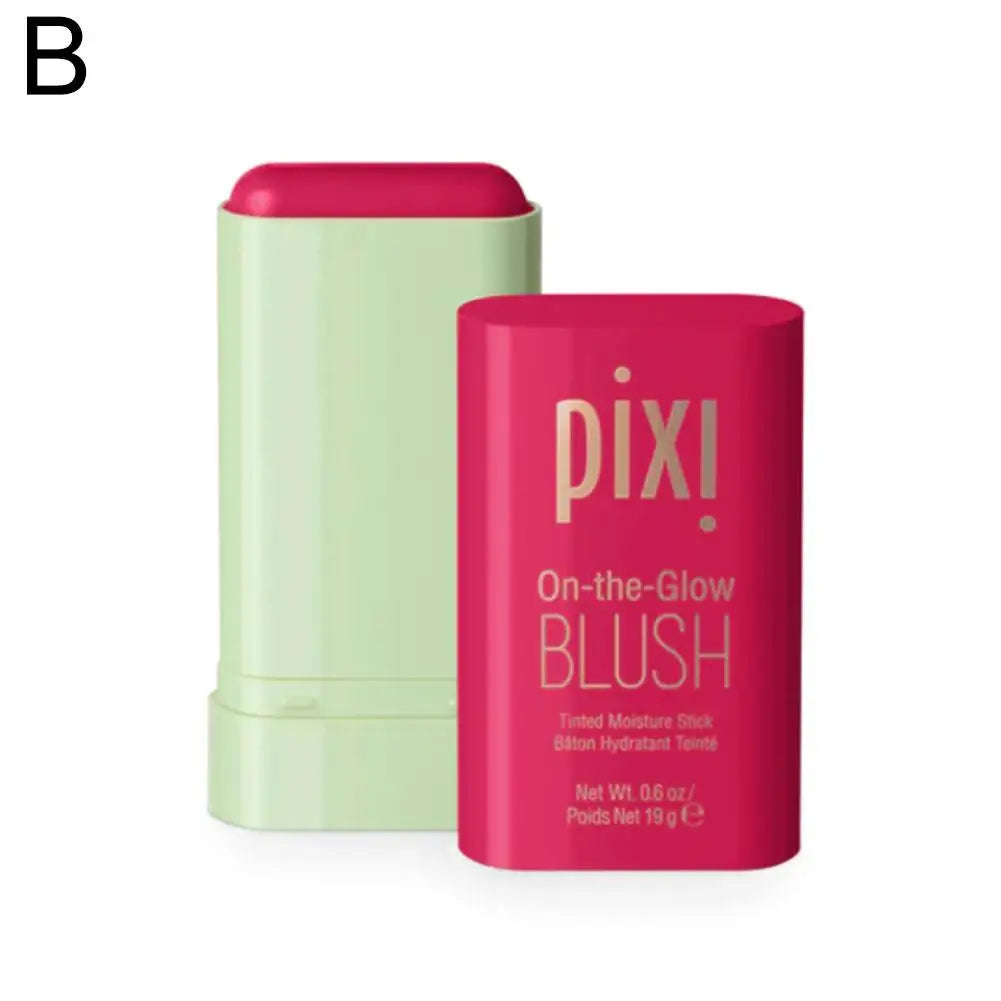 ﻿pixiBlush Cosmetic Blush Makeup Products Make Up Blusher Cosmetics Pink Blush in Bar Korean Palette Long lasting Matte Stick