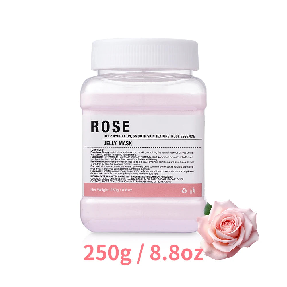 EJW Professional Collagen Hydro Jelly Mask Powder for Hydrated, Smooth Skin - Gel Peel Off/Vitamin C Jelly Face Mask Powder