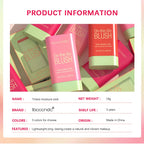 Make Up Functional Blush Stick Easy Color Rouge Blusher Cream Waterproof High Color Rendering Brightening Skin Tone Hot