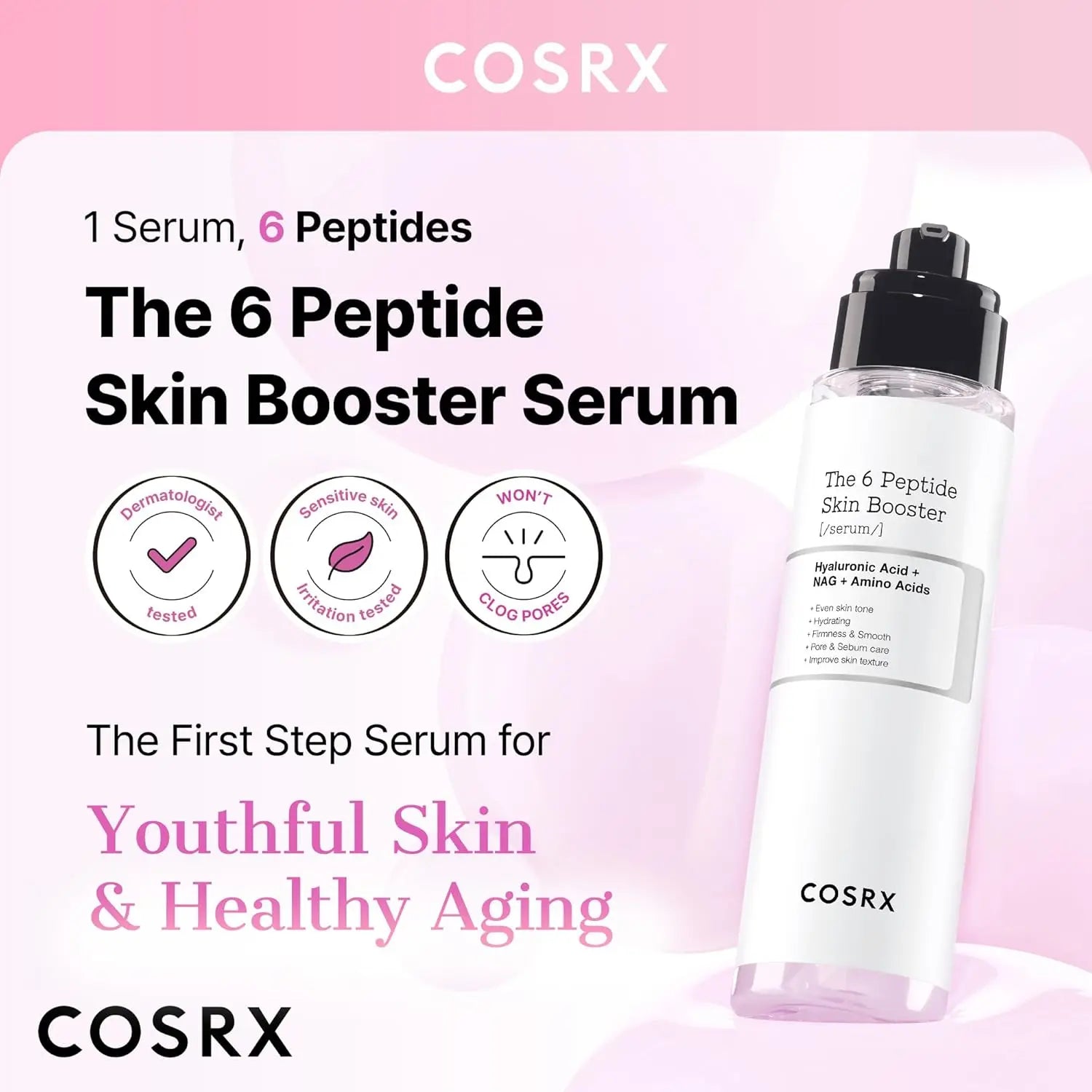 COSRX 6X Peptide Collagen Boosting Toner