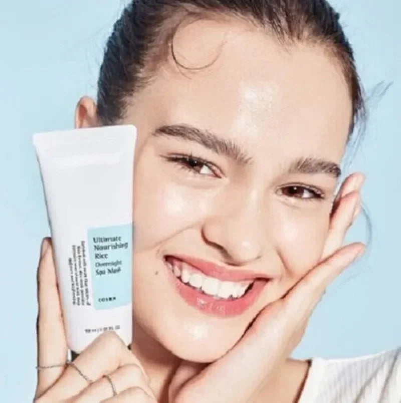 NEW COSRX Ultimate Nourishing Rice Overnight Spa Mask
