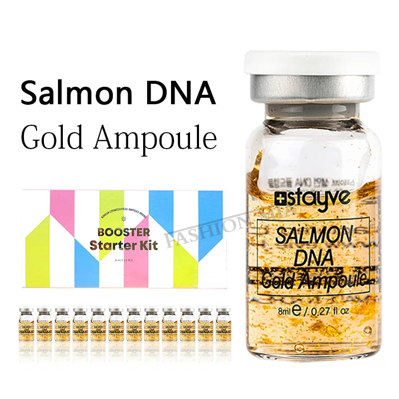Stayve 8ml Salmon DNA Gold Ampoule Serum Kit