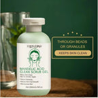 Exfoliating facial scrub skin care