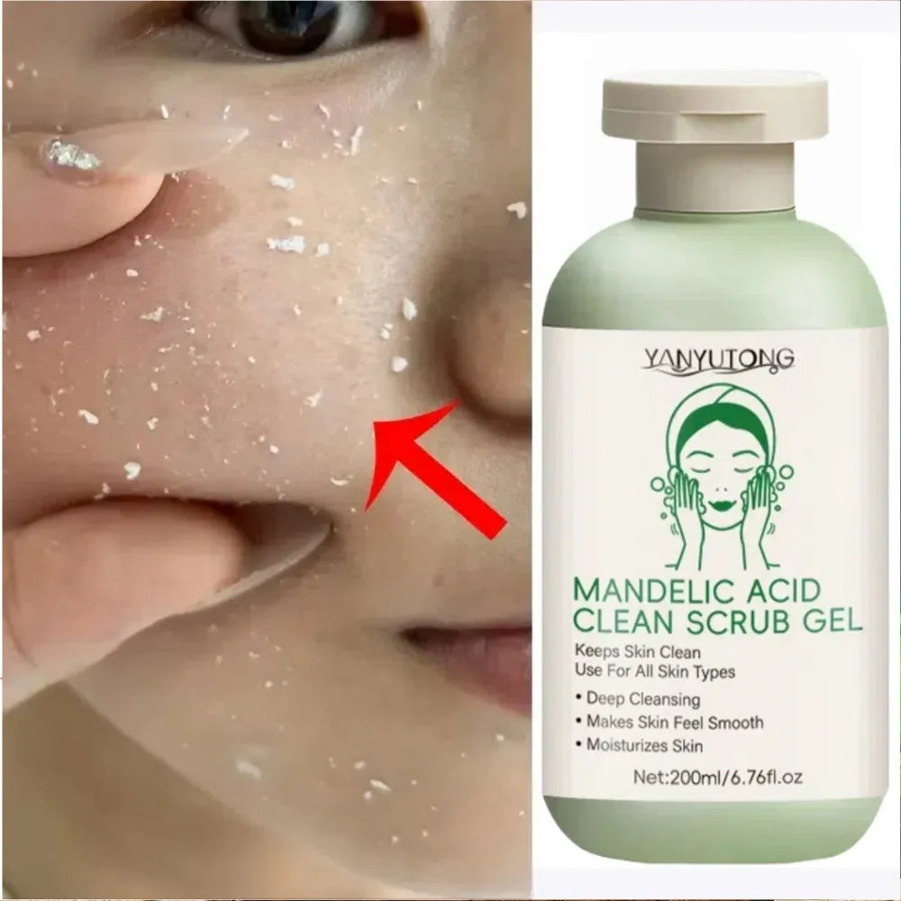 Exfoliating gel facial deep cleansing pore cleansing skin care whitening moisturizing repair facial scrub skin care