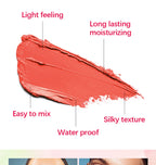 Make Up Functional Blush Stick Easy Color Rouge Blusher Cream Waterproof High Color Rendering Brightening Skin Tone Hot