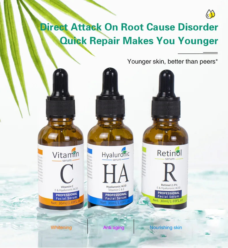 Facial Serums Skin Care Set