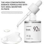Korean 92% Snail Soothing Serum