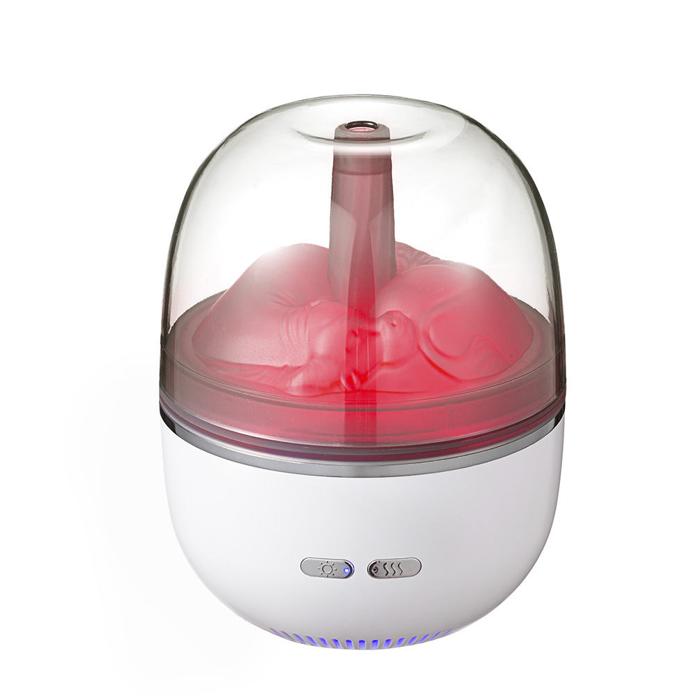 Air Humidifier Essential Oil Ultrasonic Aromatherapy Atomizer Colorful Light Heavy Fog Volume Office Home Accessories